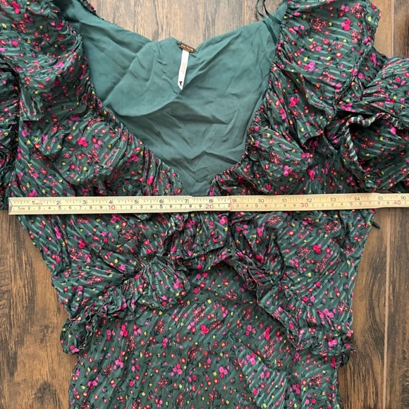 Free People Size 4 Floral Sweetest Thing Mini Dress - Picture 10 of 11
